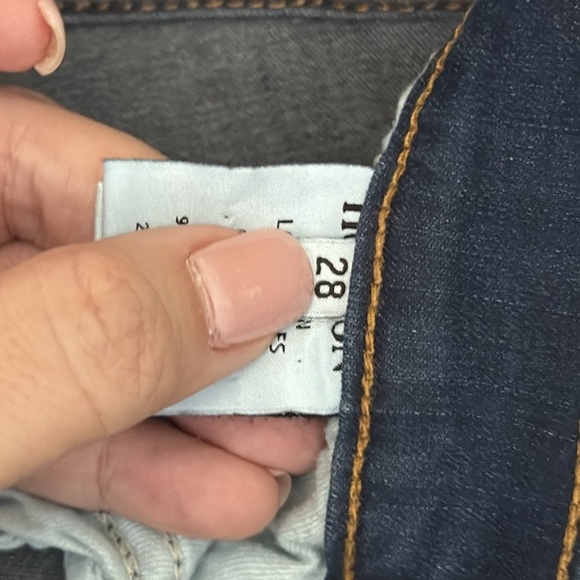 Hudson jeans skinny size 27 classic dark wash denim quiet luxury low key luxe - Picture 10 of 11